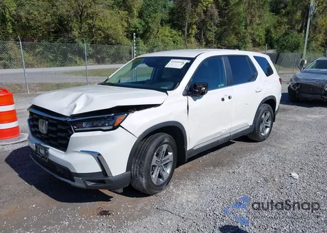 2023 Honda Pilot 2Wd Ex-L 7 Passenger from USA, damaged, VIN 5FNYG2H53PB008907